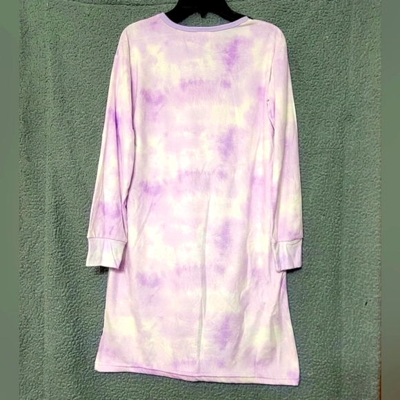 Long sleeve girls knit sleep gown with socks - Picture 6 of 7